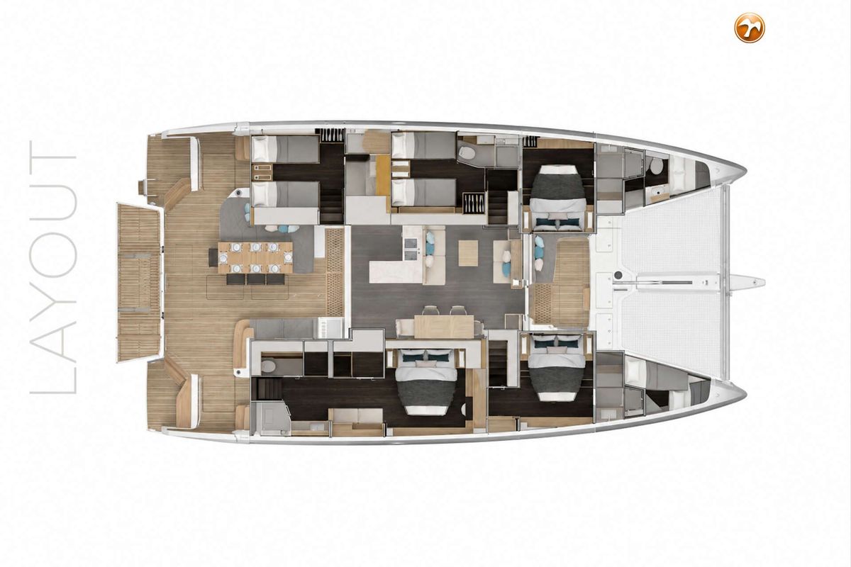 2025 Lagoon 60 en venta en Multihull, Croatia 65 pies