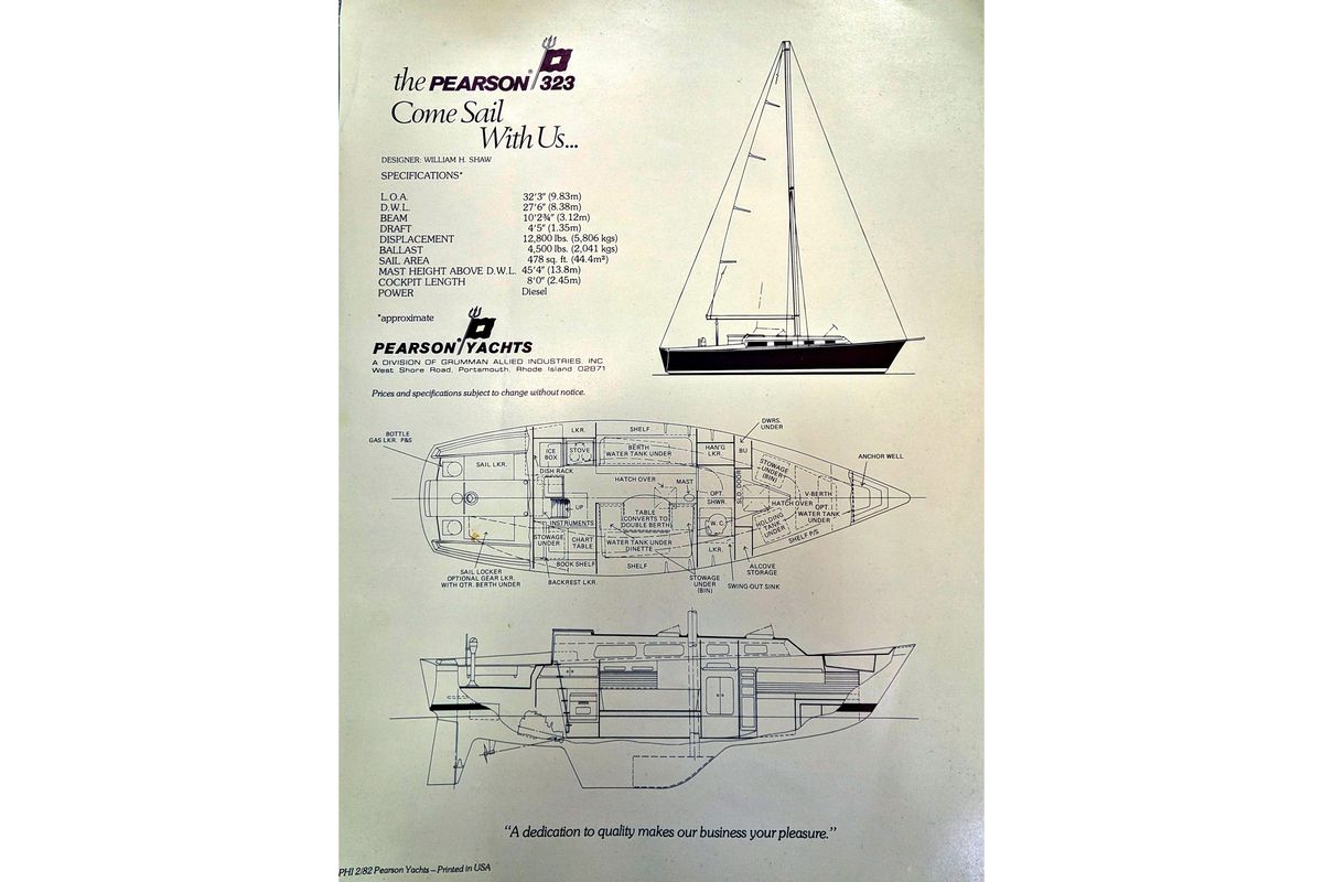 1981 Pearson 323