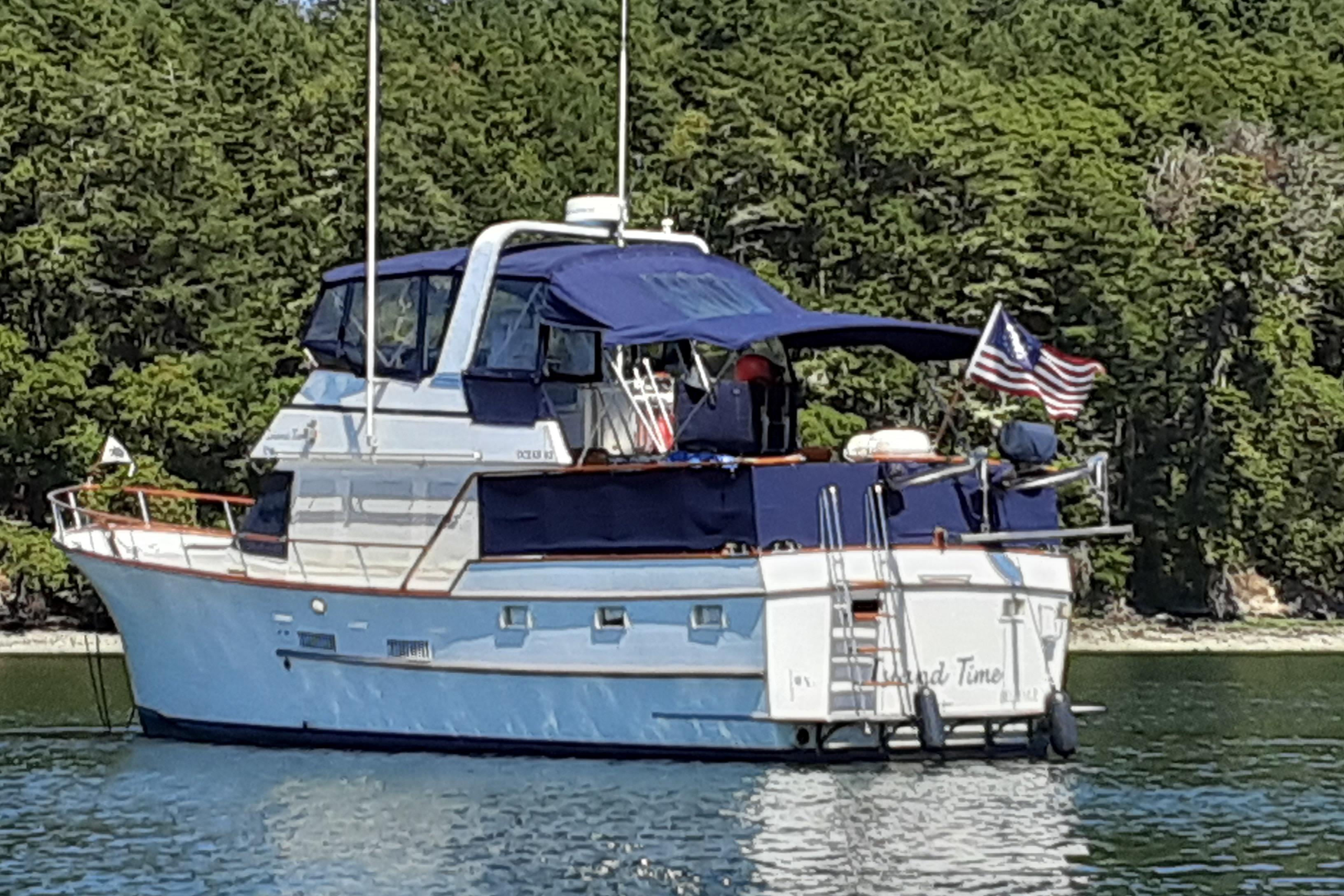 1983 Ocean Alexander 43 Flush Aft Deck for sale in Bellevue, Washington