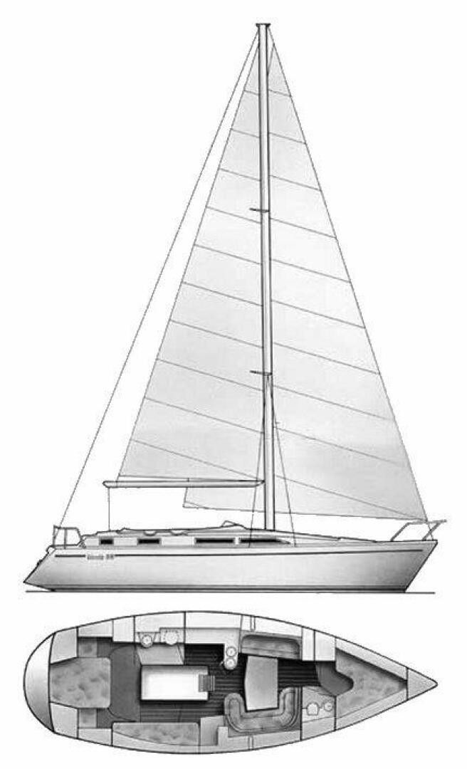 1995 Moody 38 en venta en St Marys, Georgia