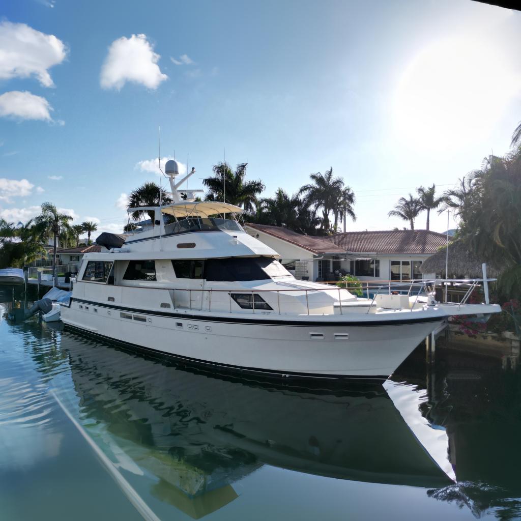 1989 Hatteras 67 Cockpit Motor for sale in Lighthouse Point, Florida