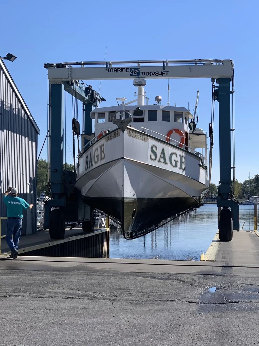 1992 Custom Steel Trawler for sale in Bay City, Michigan 54 ft