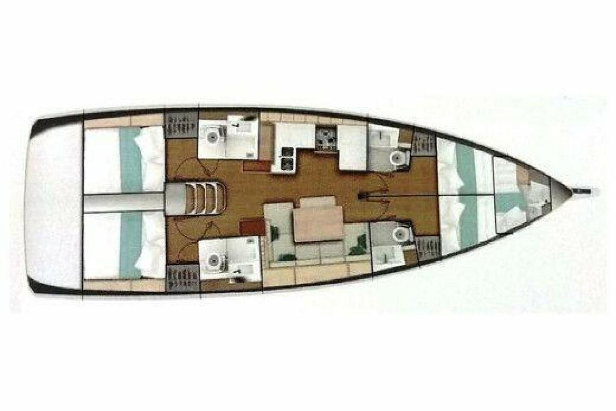 2022 Jeanneau Sun Odyssey 490 for sale in Tortola Sea Cows Bay, British Virgin Islands 49 ft