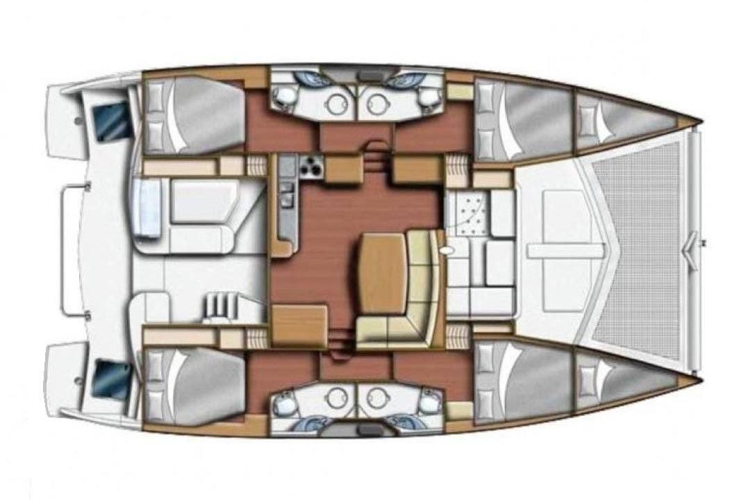 2013 Leopard 44 en venta en Barcelona, Spain 43 pies