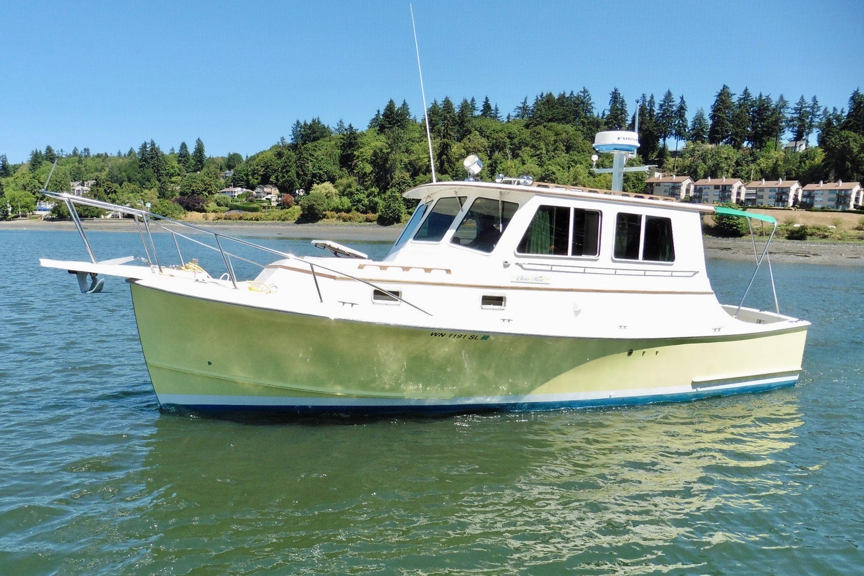 1986 Blue Seas Downeast Trawler for sale in Olympia, Washington