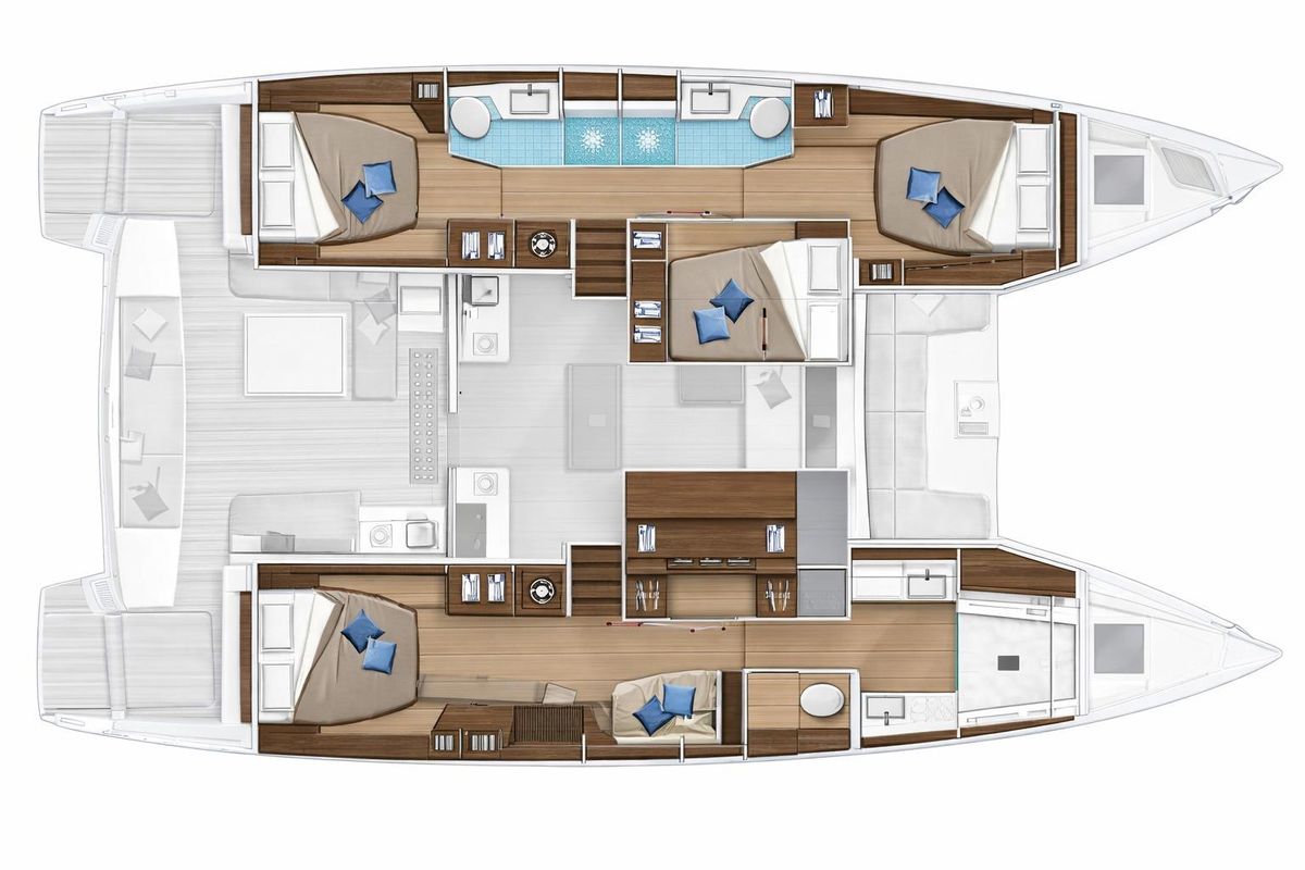 2022 Lagoon 50 for sale in Athens, Greece 48 ft