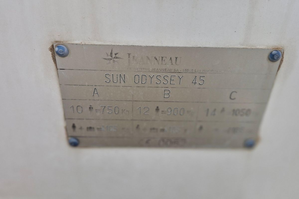 2006 Jeanneau Sun Odyssey 45 Performance