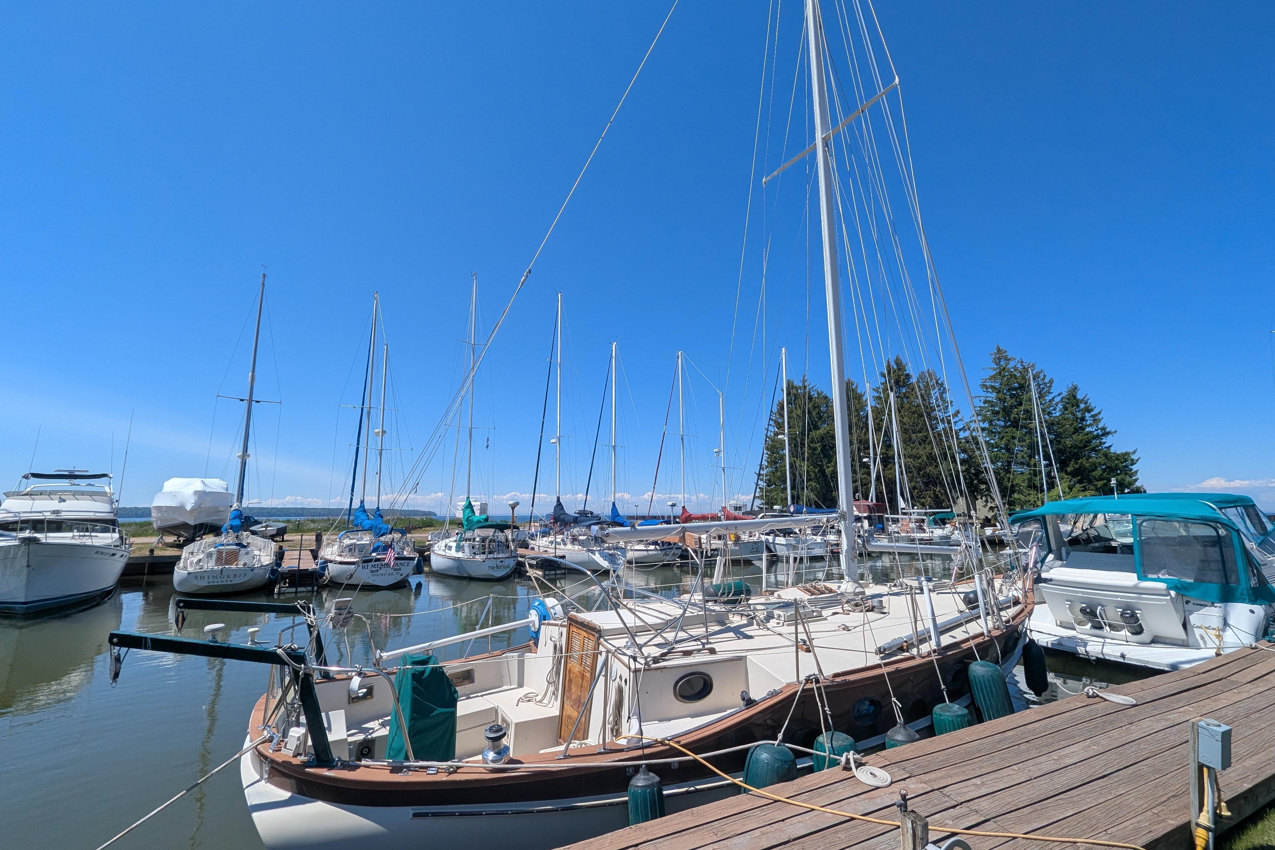 1980 CSY Raised-Deck Cutter for sale in Cornucopia, Wisconsin