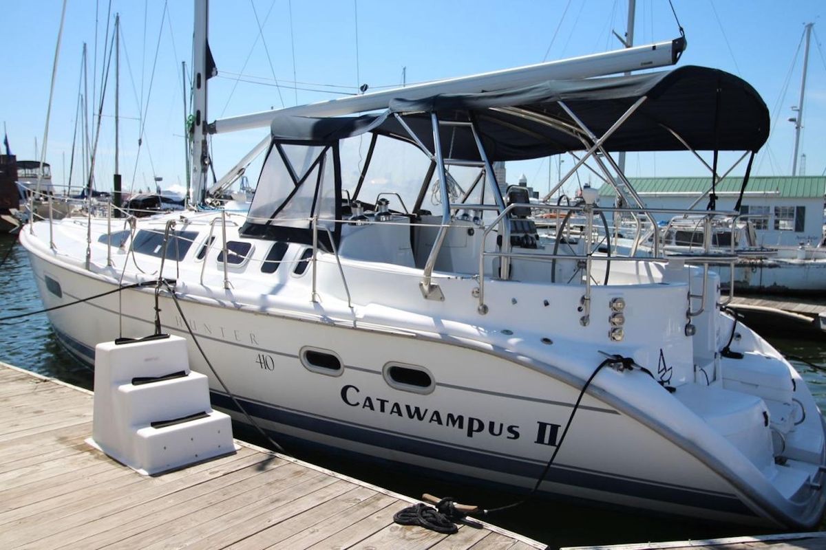 2000 Hunter 410 for sale in Grasonville, Maryland 41 ft