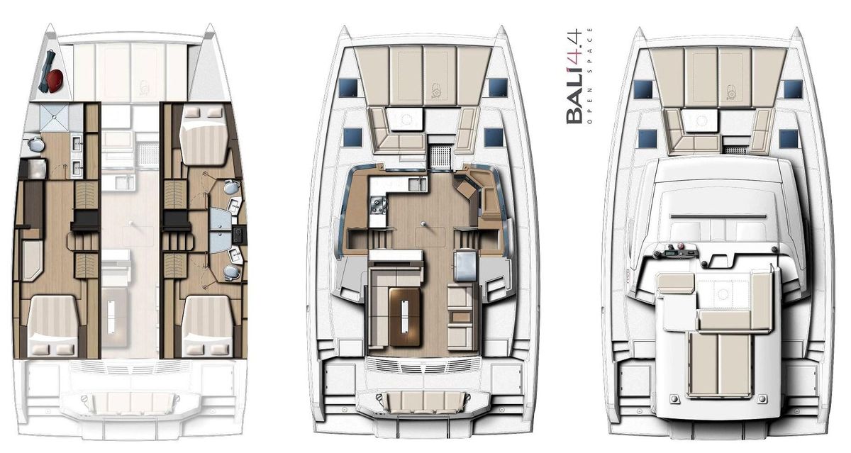 2022 Custom Bali Catamarans Bali 4.4