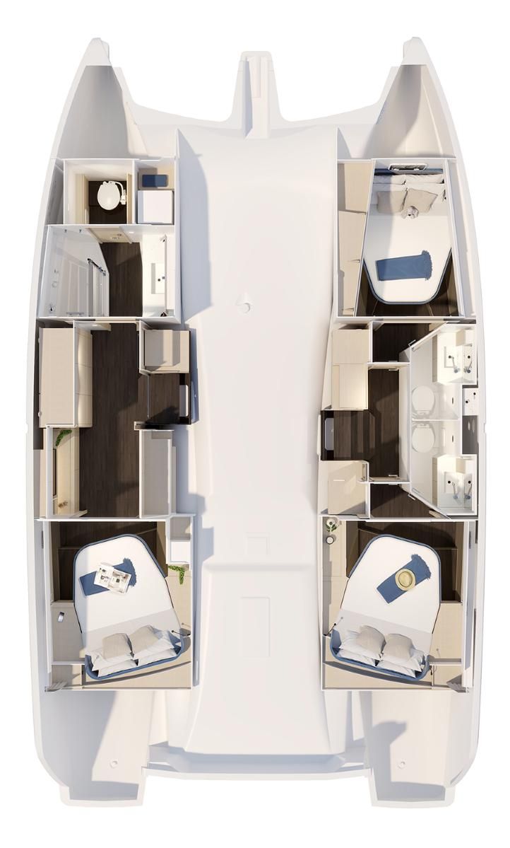 2026 Fountaine Pajot Fp41 Catamaran for sale in Canet-en-Roussillon, Pyrénées-Orientales, France 40 ft