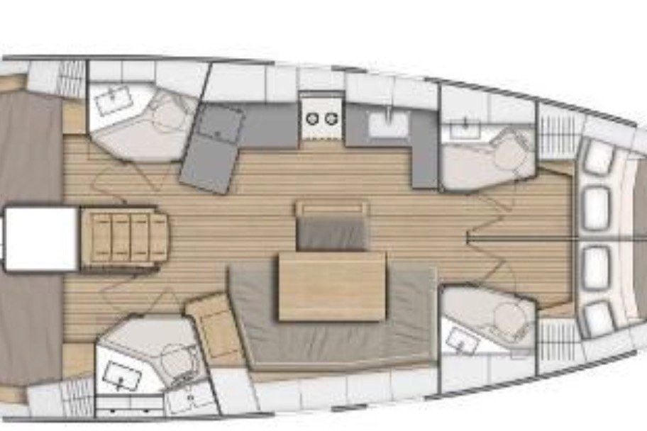2019 Beneteau Oceanis 46.1 en venta en Athens, Greece (45 pies)