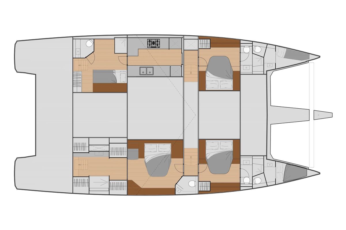 2026 Fountaine Pajot Samana 59 for sale in La Rochelle, Charente-Maritime, France 62 ft
