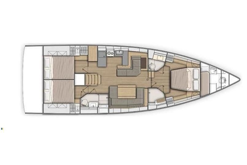 2024 Beneteau Oceanis 51.1 for sale in Batı, Turkey 52 ft