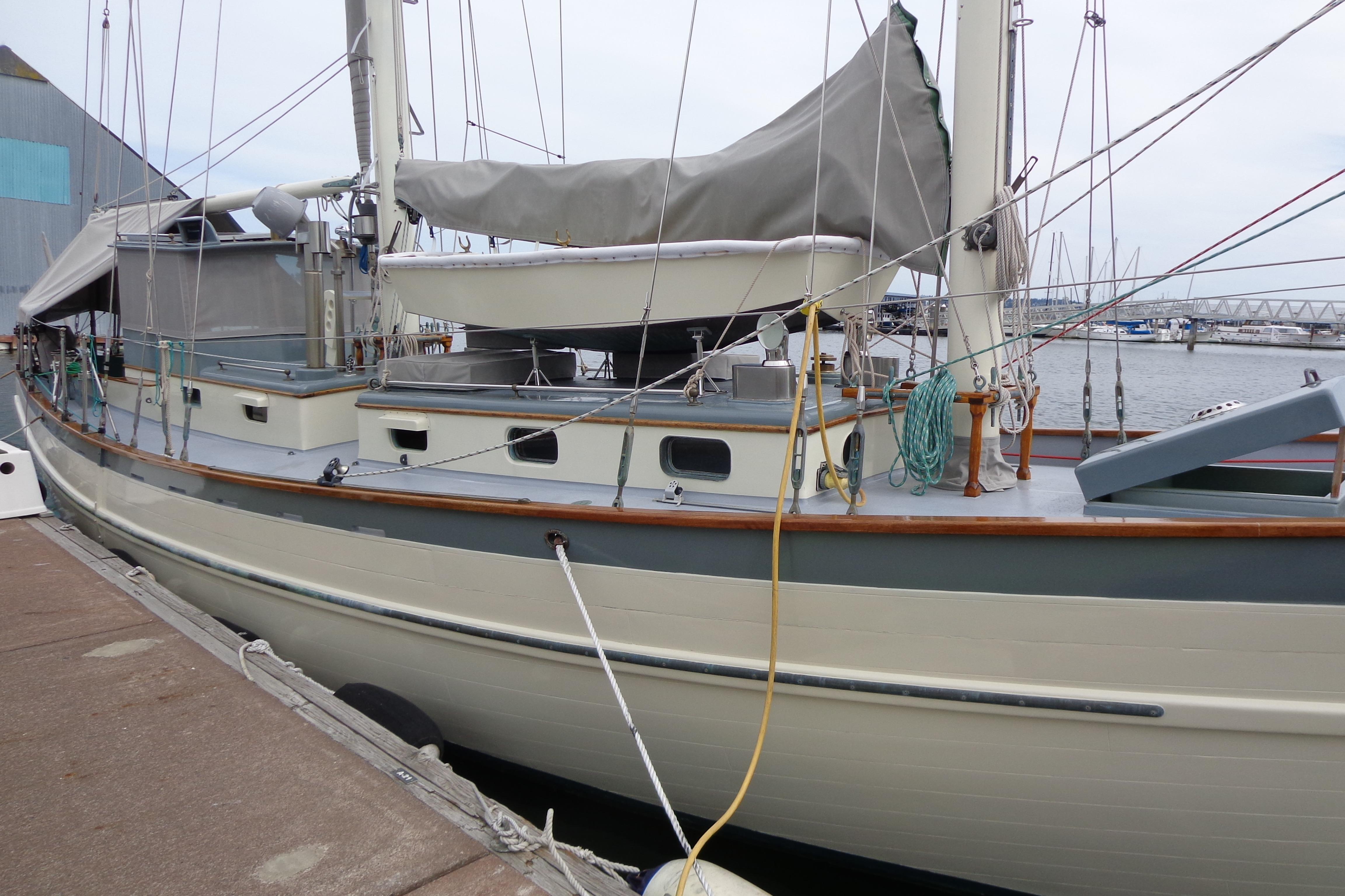 1965 Alden Pilothouse Staysail Schooner