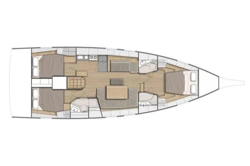 2020 Beneteau Oceanis 46.1 for sale in Preveza, Greece 48 ft