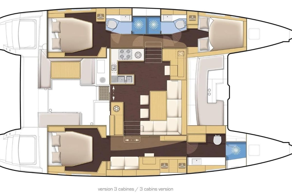 2016 Lagoon 450 F for sale in Charlotte Amalie, U.S. Virgin Islands 46 ft