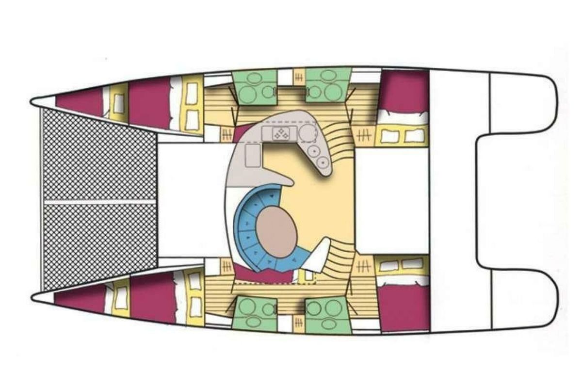 2003 Fountaine Pajot Bahia 46 for sale in Sint Maarten, Sint Maarten (Dutch Part) 47 ft