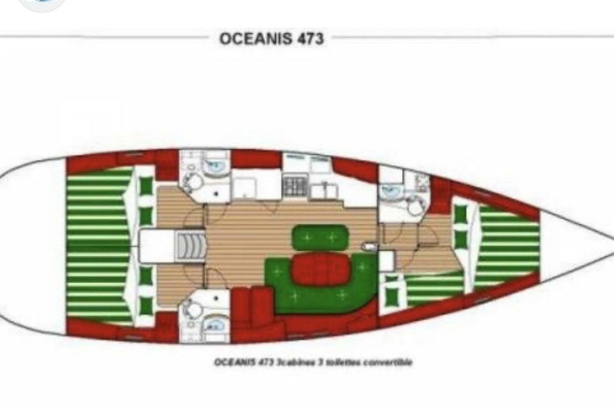 2005 Beneteau Oceanis 473 en venta en Tortola, British Virgin Islands 47 pies