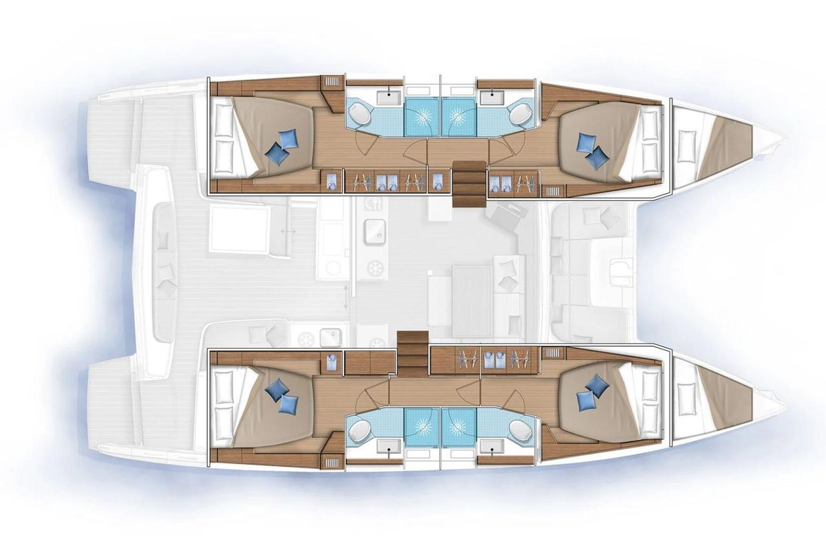 2021 Lagoon 46 for sale in Alimos, Greece 45 ft