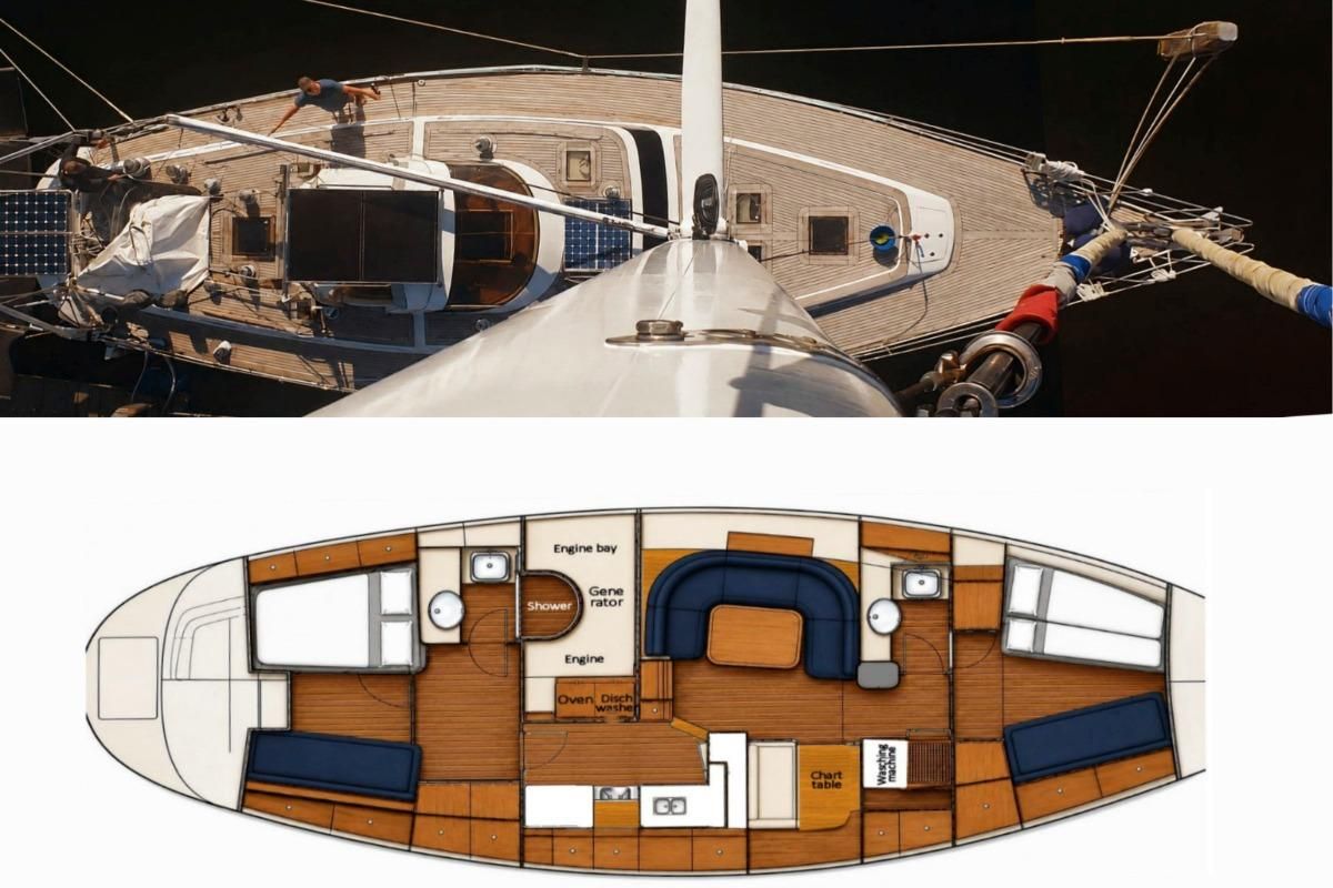 1989 Dubbel & Jesse Nordsee 55 en venta en Den Helder, Netherlands 56 pies