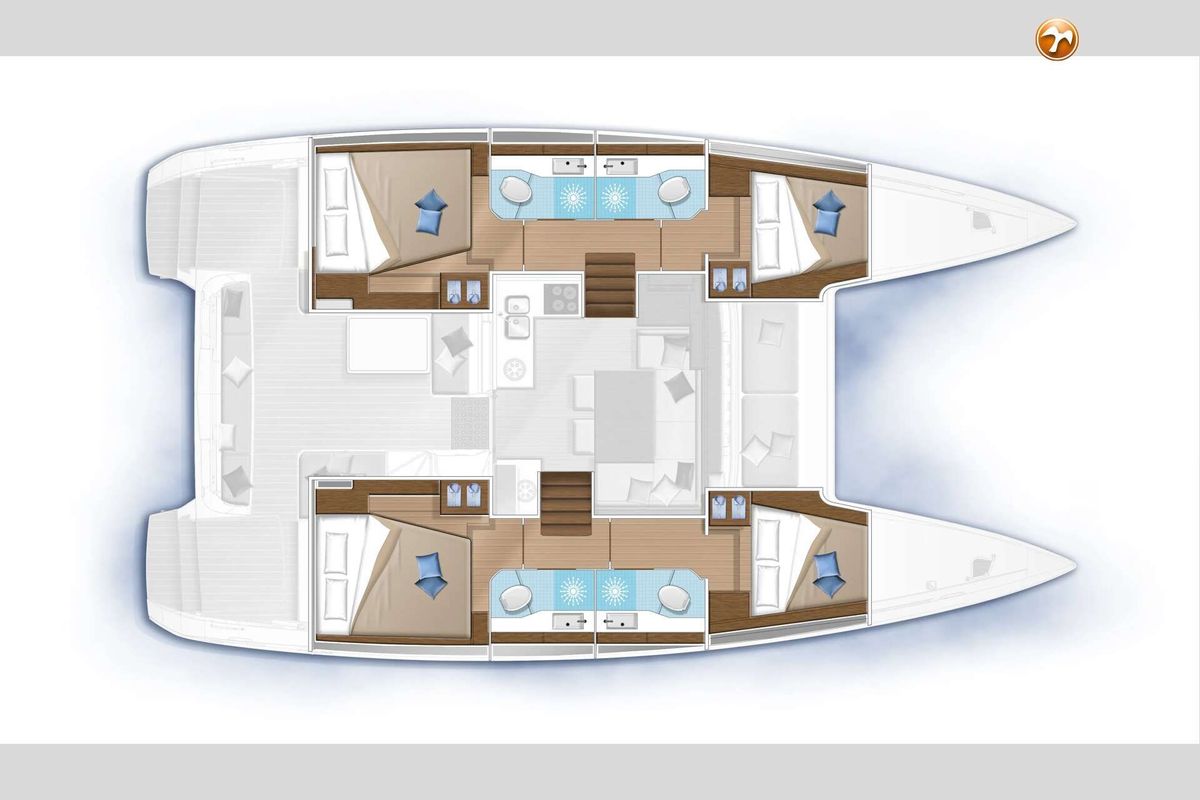 2024 Lagoon 40 for sale in Multihull, Croatia 39 ft