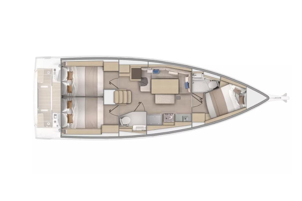 2026 Beneteau Oceanis 37.1 for sale in Deauville, Calvados, France 39 ft
