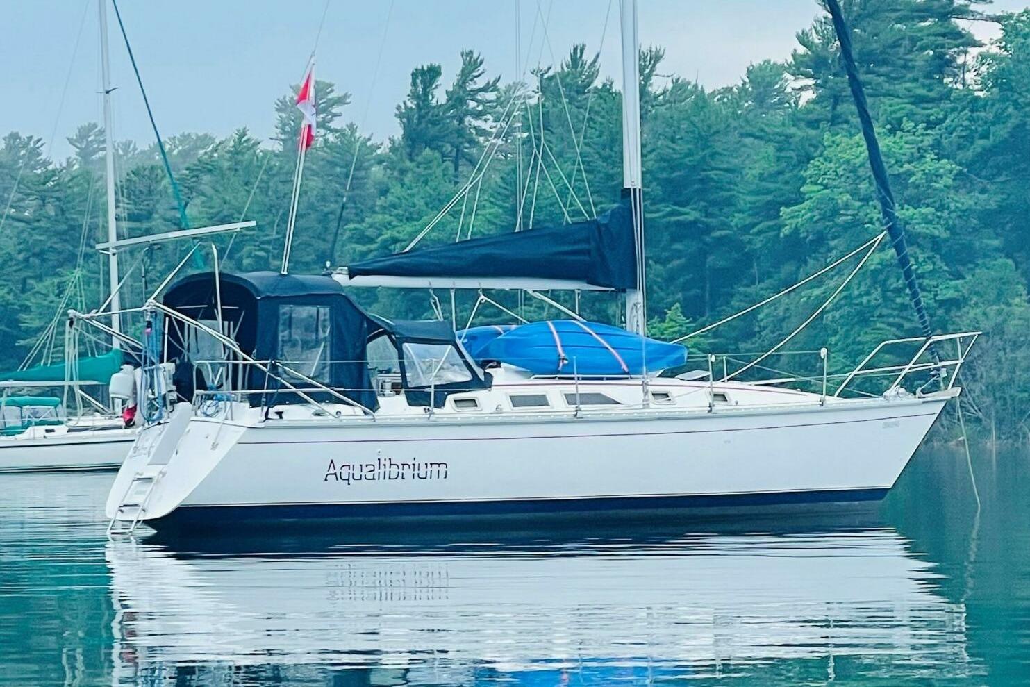 1985 Hunter 34