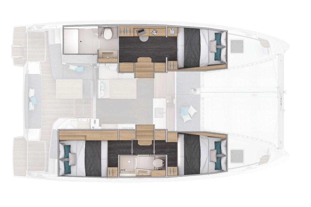 2027 Lagoon 38 for sale in Les Sables-d'Olonne, Vendée, France 38 ft