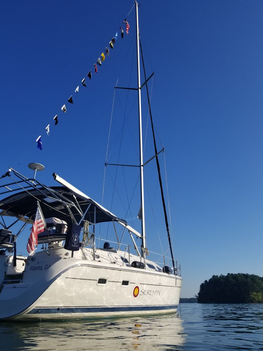 2007 Hunter 41 Aft Cockpit