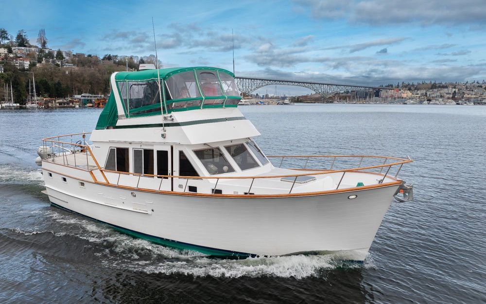 1985 Ocean Alexander Flush Deck Aft Cabin Trawler for sale in Seattle, Washington