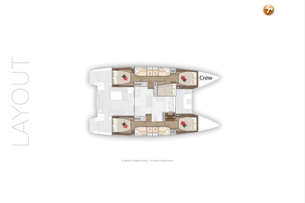 2020 Lagoon 50 for sale in Multihull, Croatia (48 ft)
