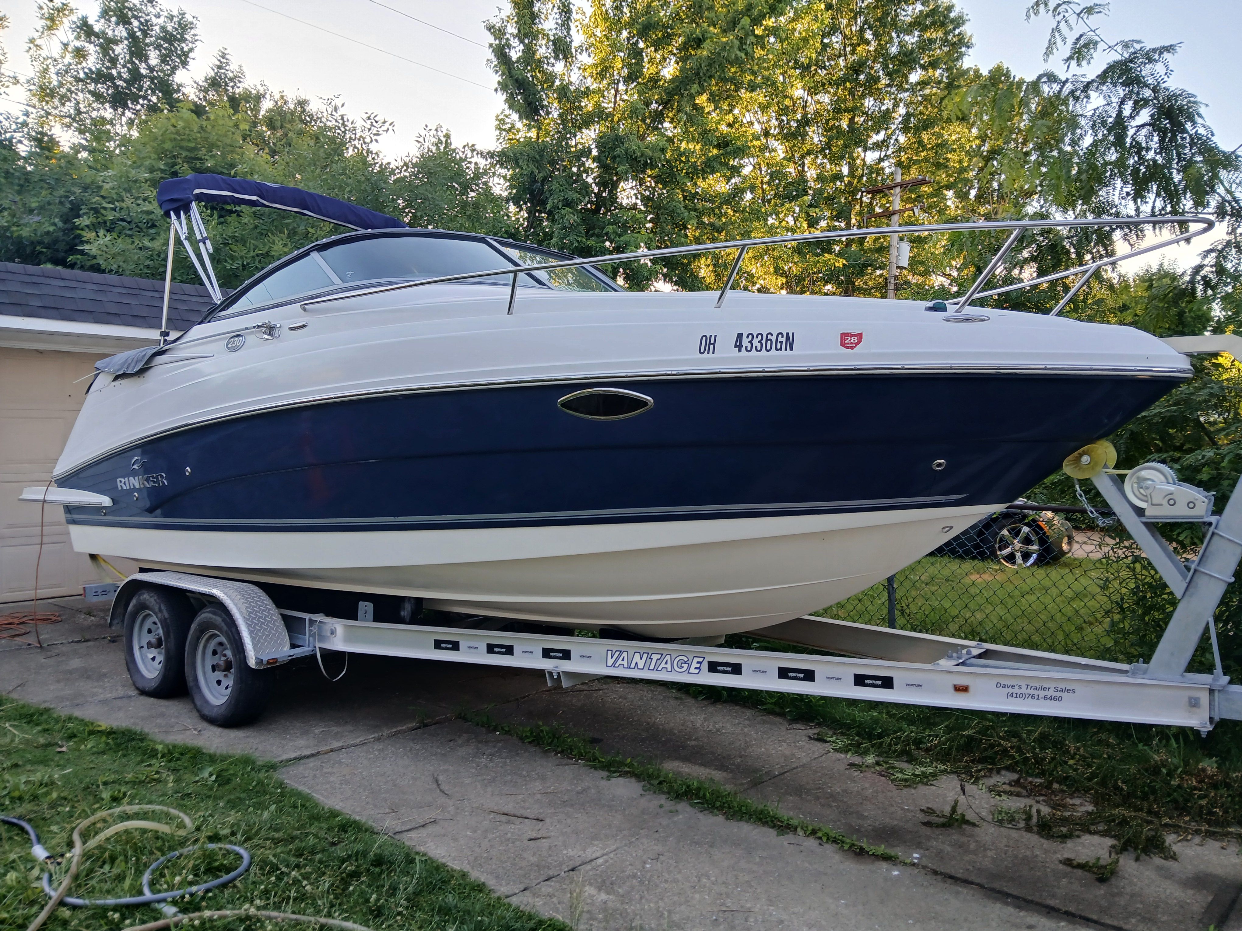 2008 Rinker Atlantic 230 for sale in Oberlin, Ohio