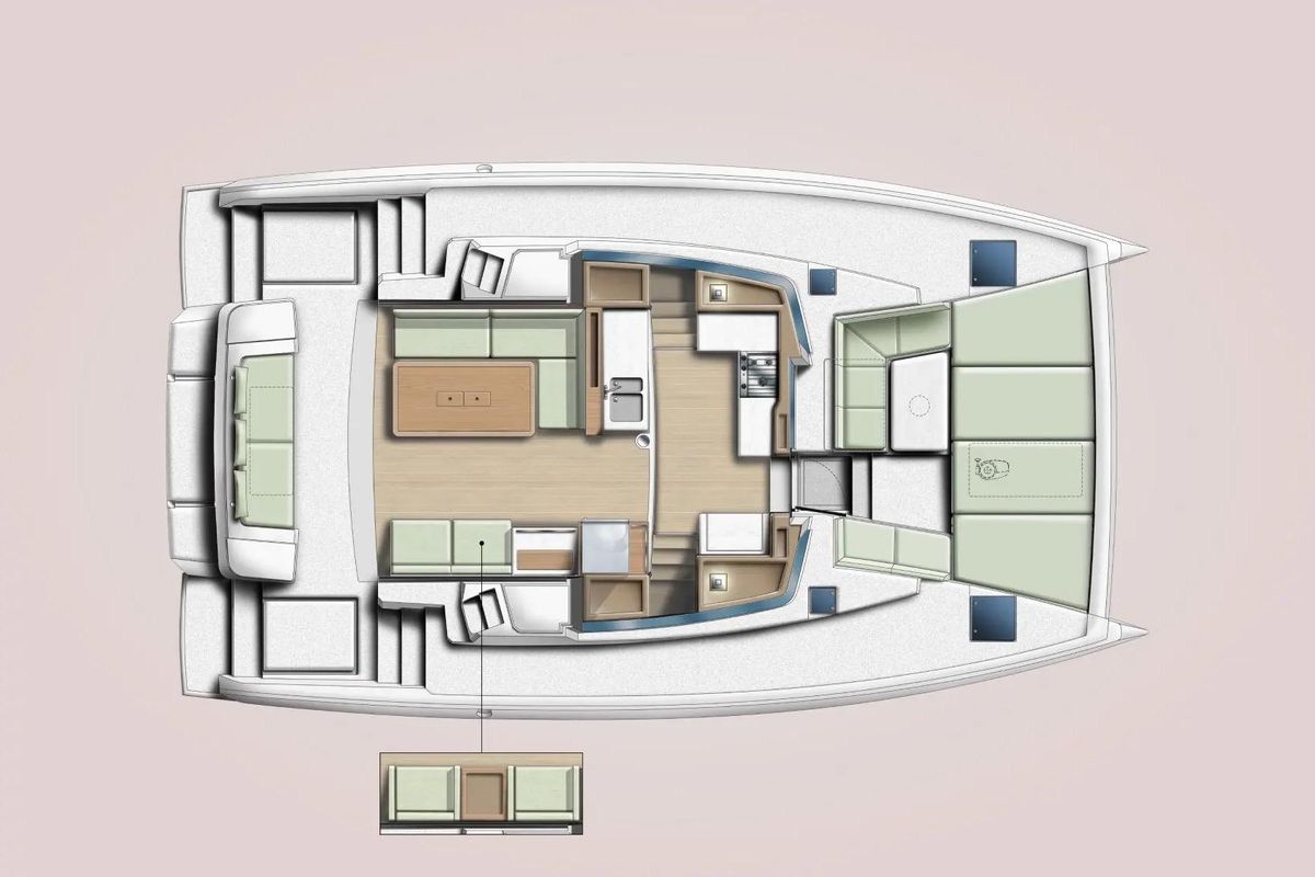 2022 Bali 4.2 for sale in Villefranche-sur-Mer, Alpes-Maritimes, France 42 ft