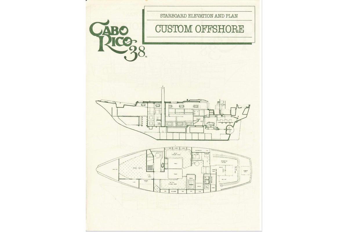 1991 Cabo Rico 38