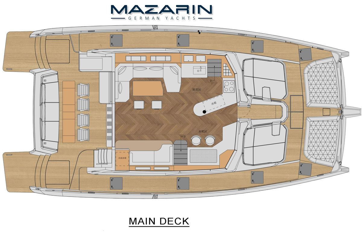 2026 Mazarin 55 Iyacht Performance Catamaran