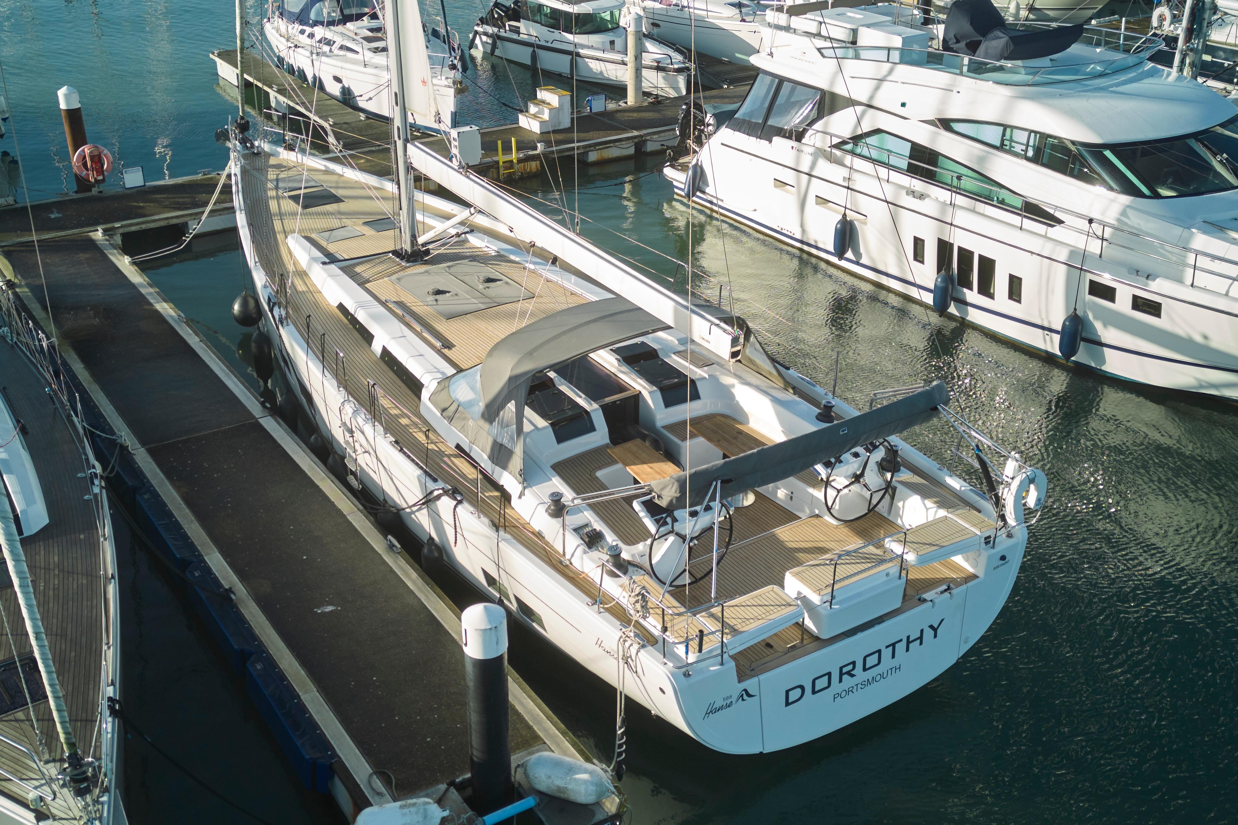 2020 Hanse 588 for sale in Gosport, Hampshire, United Kingdom