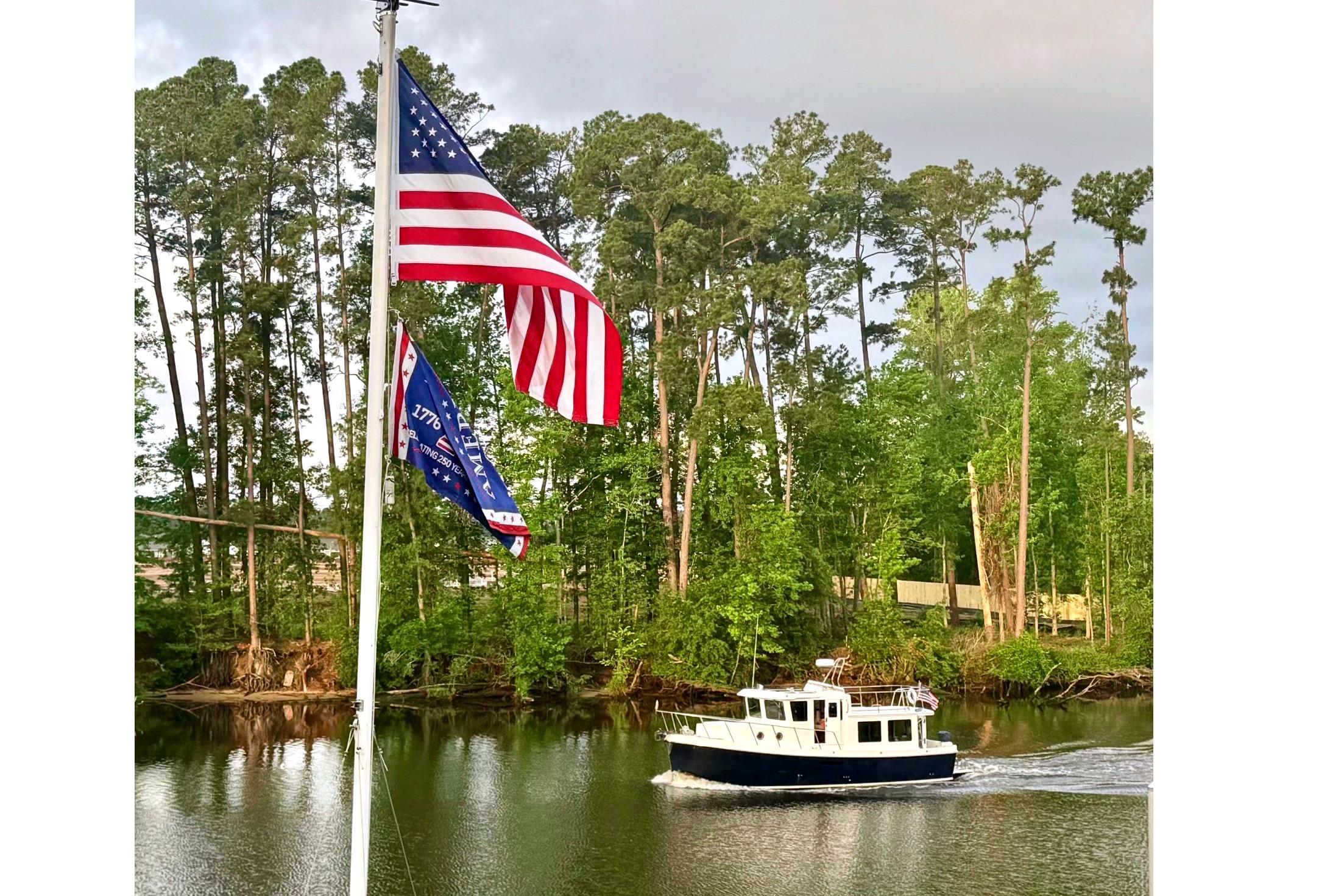 2010 American Tug "34" Pilothouse Trawler for sale in Chesapeake, Virginia