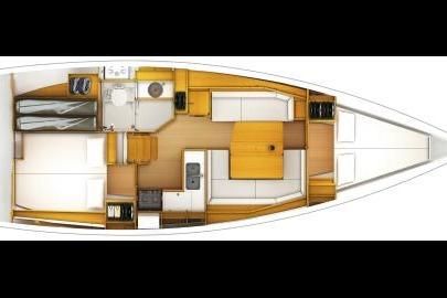2018 Jeanneau Sun Odyssey 389 for sale in Kuşadası, Turkey 39 ft
