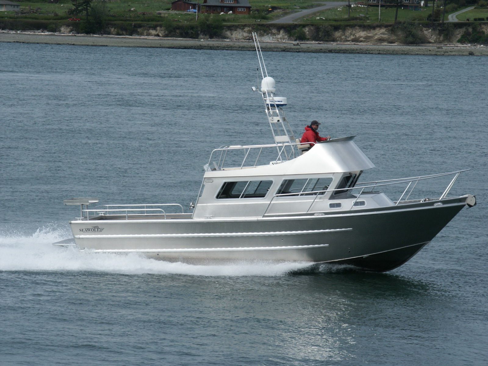 2007 Seawolf Pilothouse 36 Flybridge