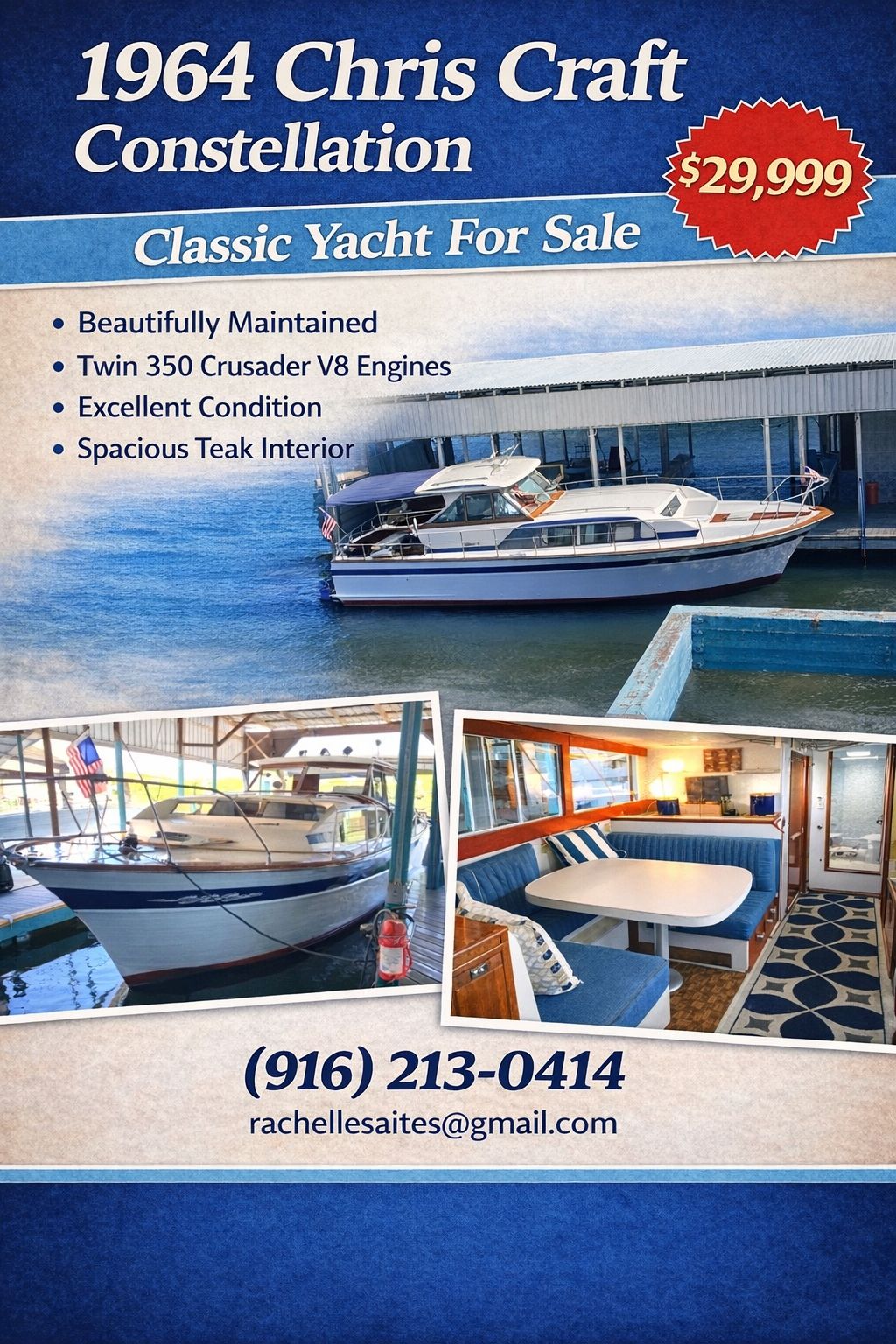 1967 Chris-Craft Consolation for sale in Rio Vista, California