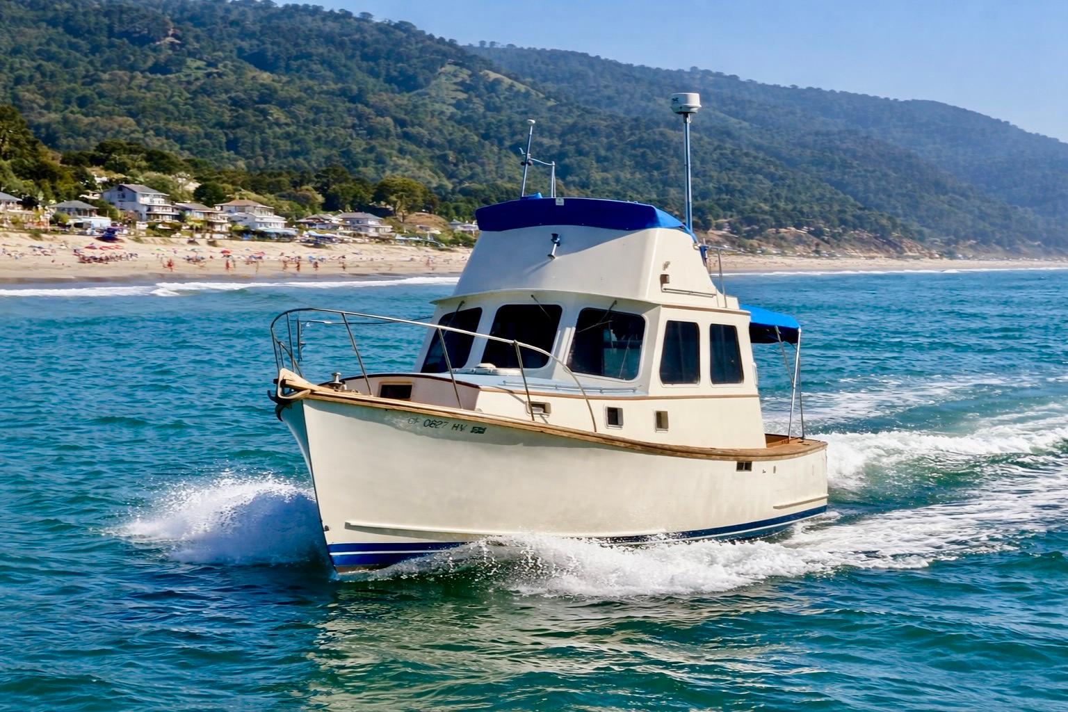 1982 Jarvis Newman Flybridge Cruiser for sale in Point Richmond, California