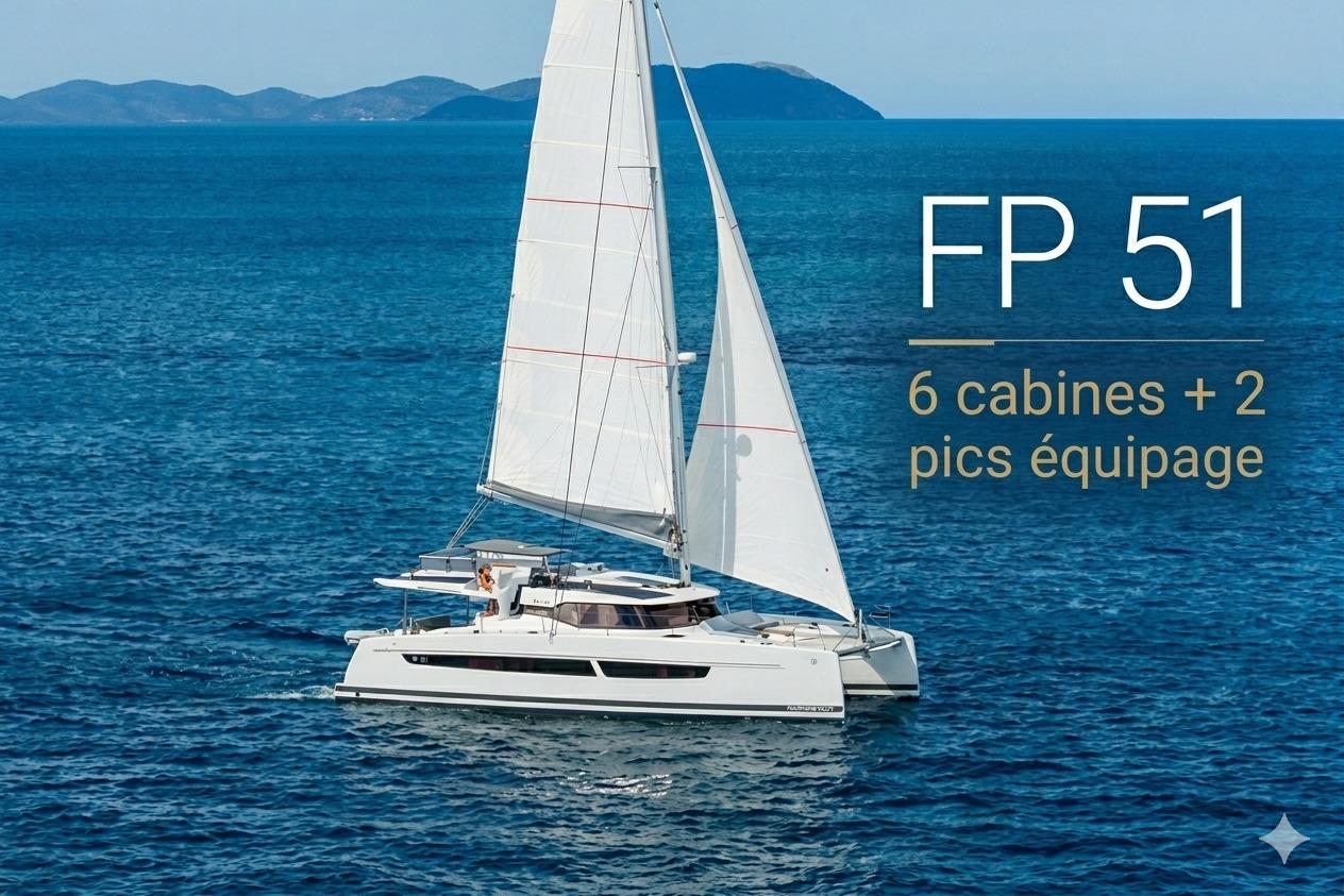 2024 Fountaine Pajot Aura 51 Catamaran