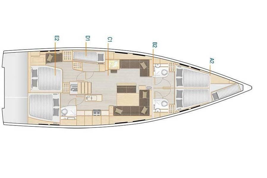 2019 Hanse 458