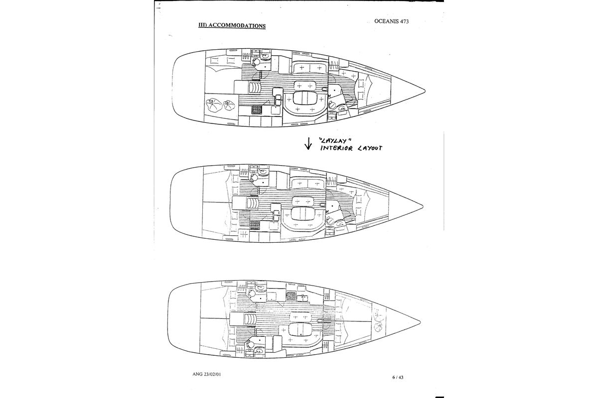 2003 Beneteau Oceanis Clipper 473 for sale in Chaguaramas, Trinidad And Tobago 47 ft
