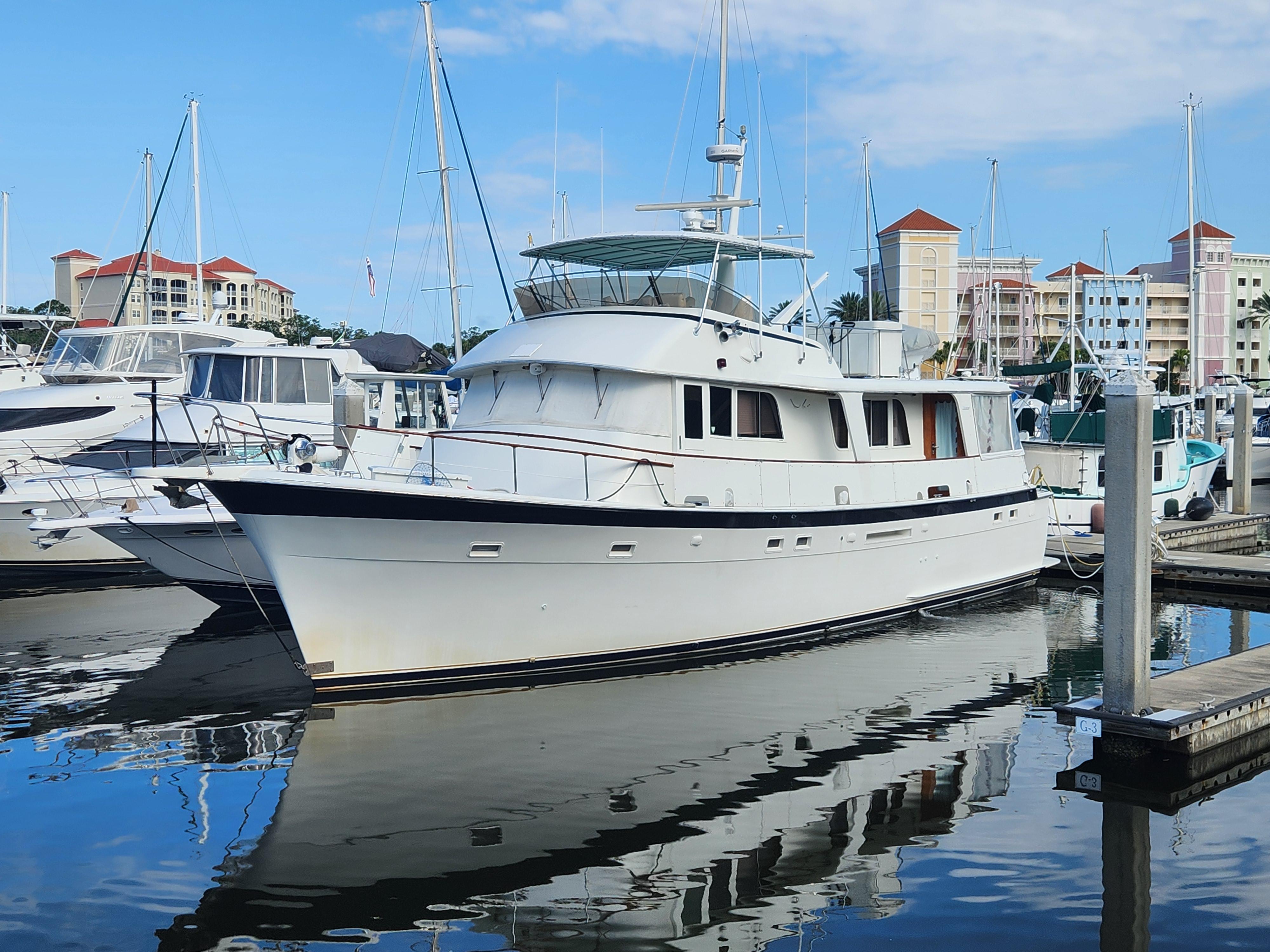 1979 Hatteras 58 Long Range Cruiser for sale in Palm Coast, Florida