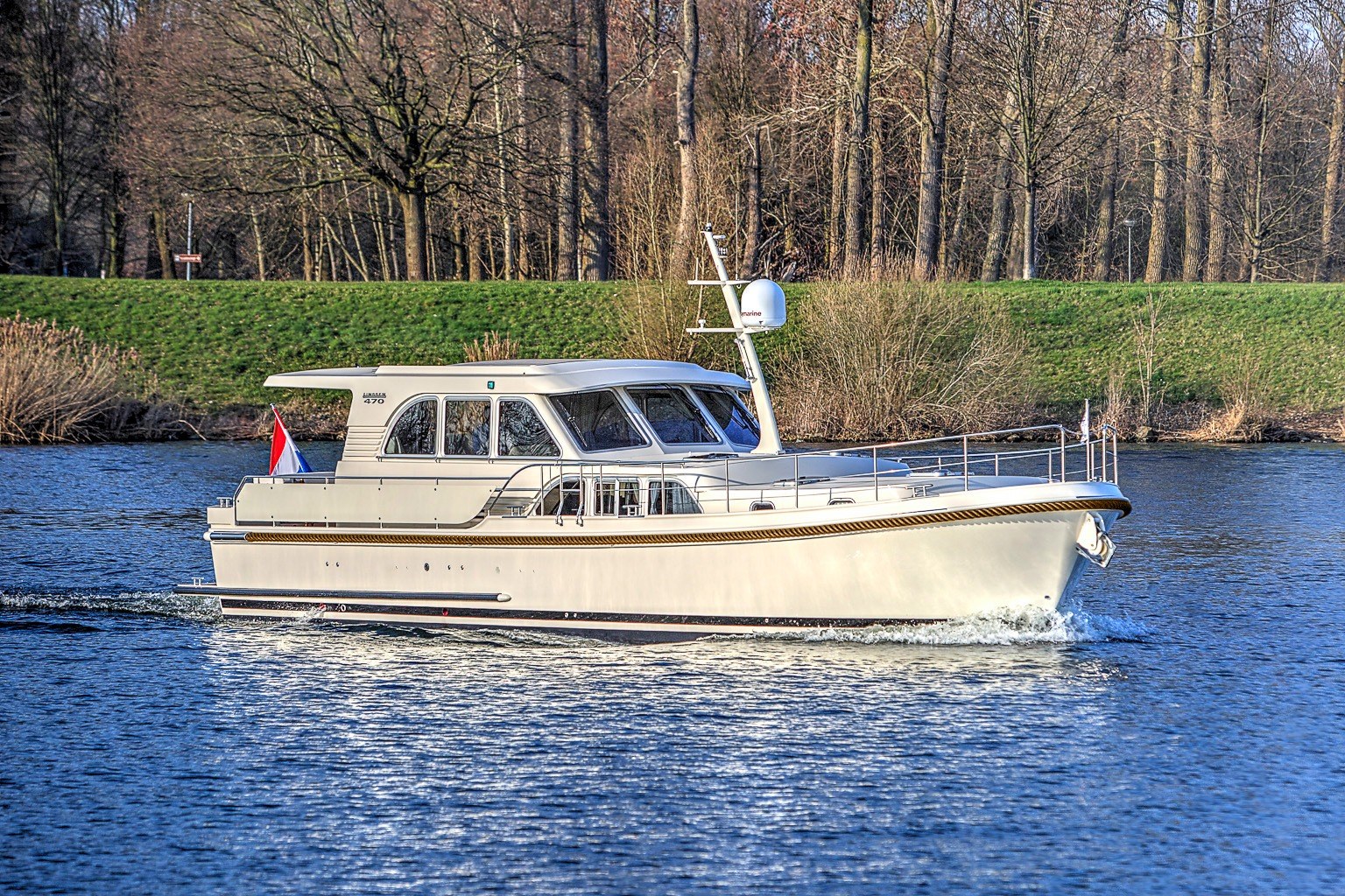 2016 Linssen Grand Sturdy 470 Sedan Wheelhouse for sale in Maasbracht, Netherlands