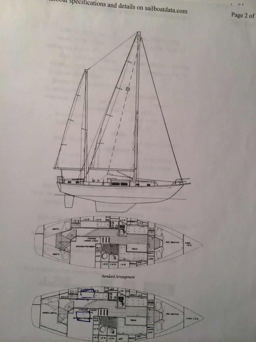1983 Dickerson 37 Ketch