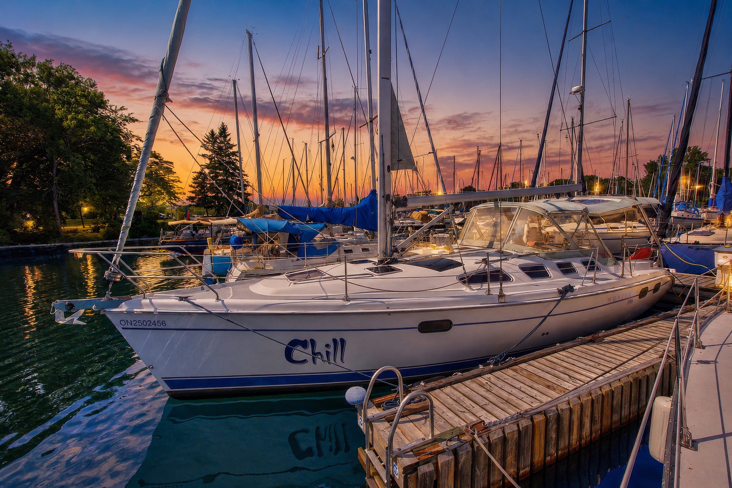 2003 Hunter 386 en venta en The Beaches, Ontario, Canada