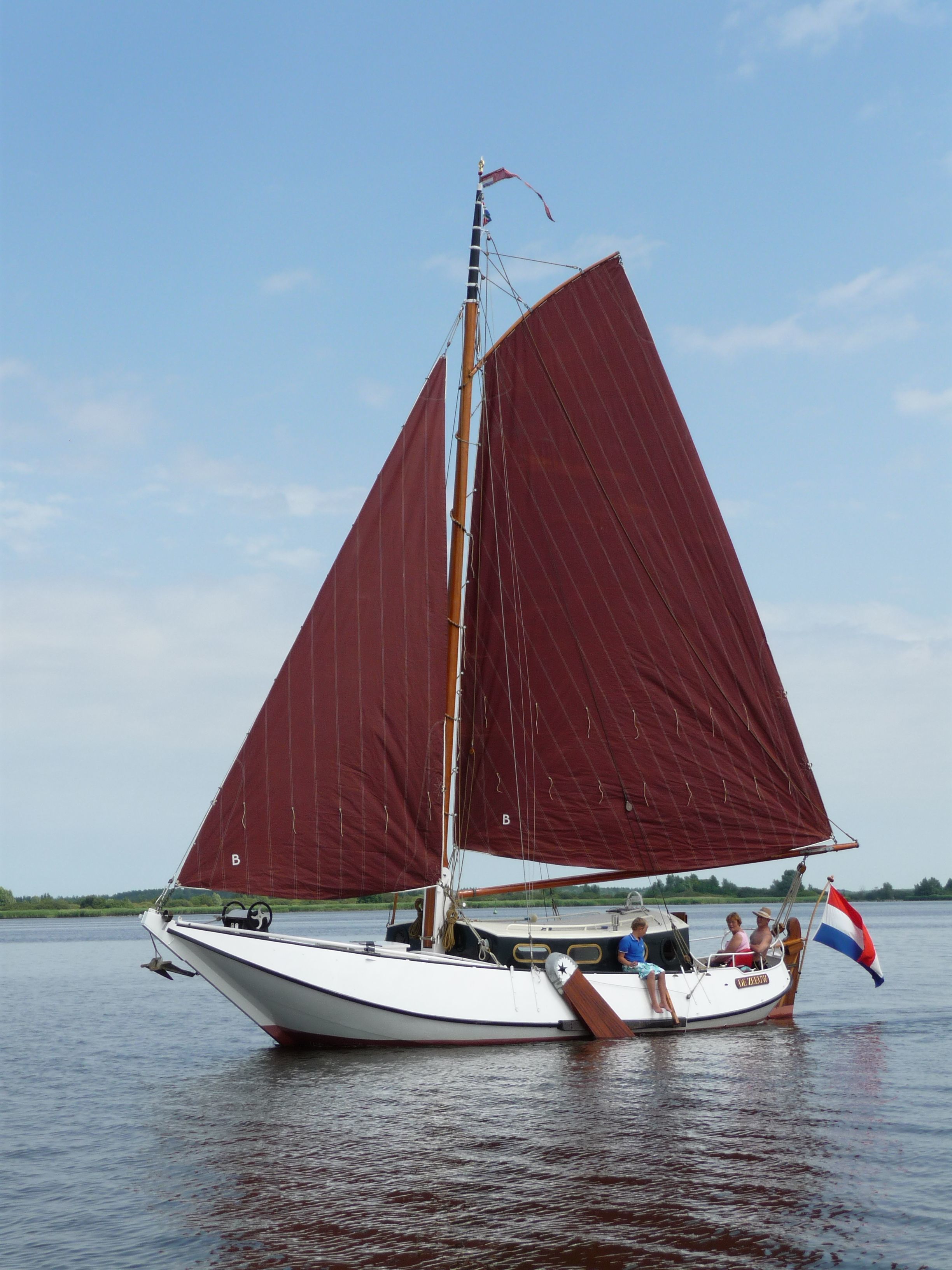 1963 Hoogaars Platbodemjacht en venta en Zuidlaardermeer, Netherlands